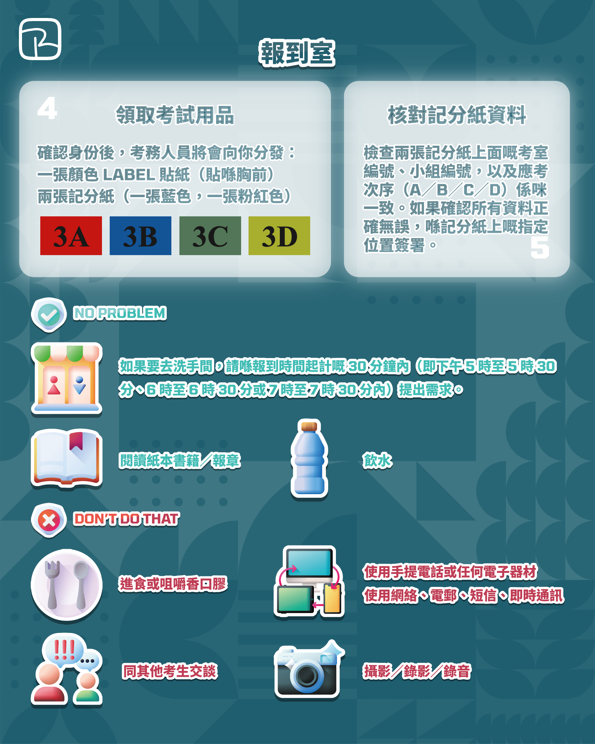 報到室