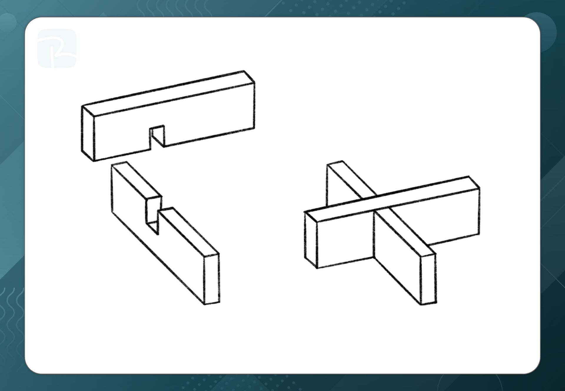 半接榫 Halving Joint - DAT|榫接 Wood Joints|設計實踐及材料處理 Design Implementation and Material Processing 半接榫 Halving Joint
(圖片僅供參考)